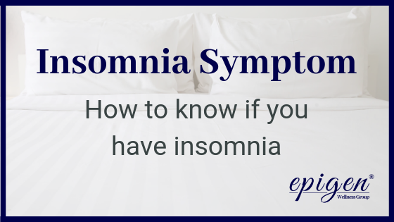 Insomnia Symptoms